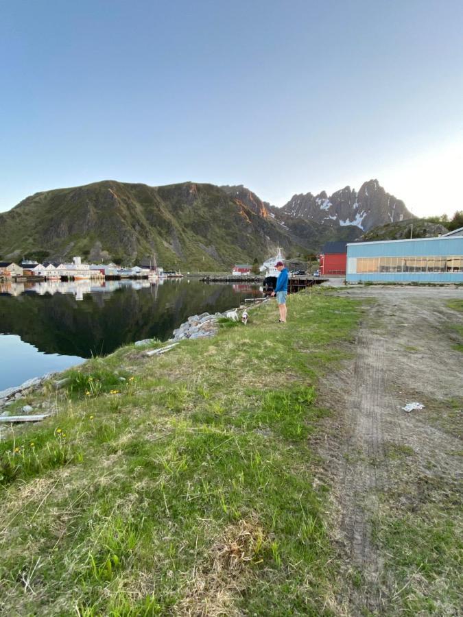 Nordlandshuset "Lottebakken", Ballstad In Lofoten Bagian luar foto