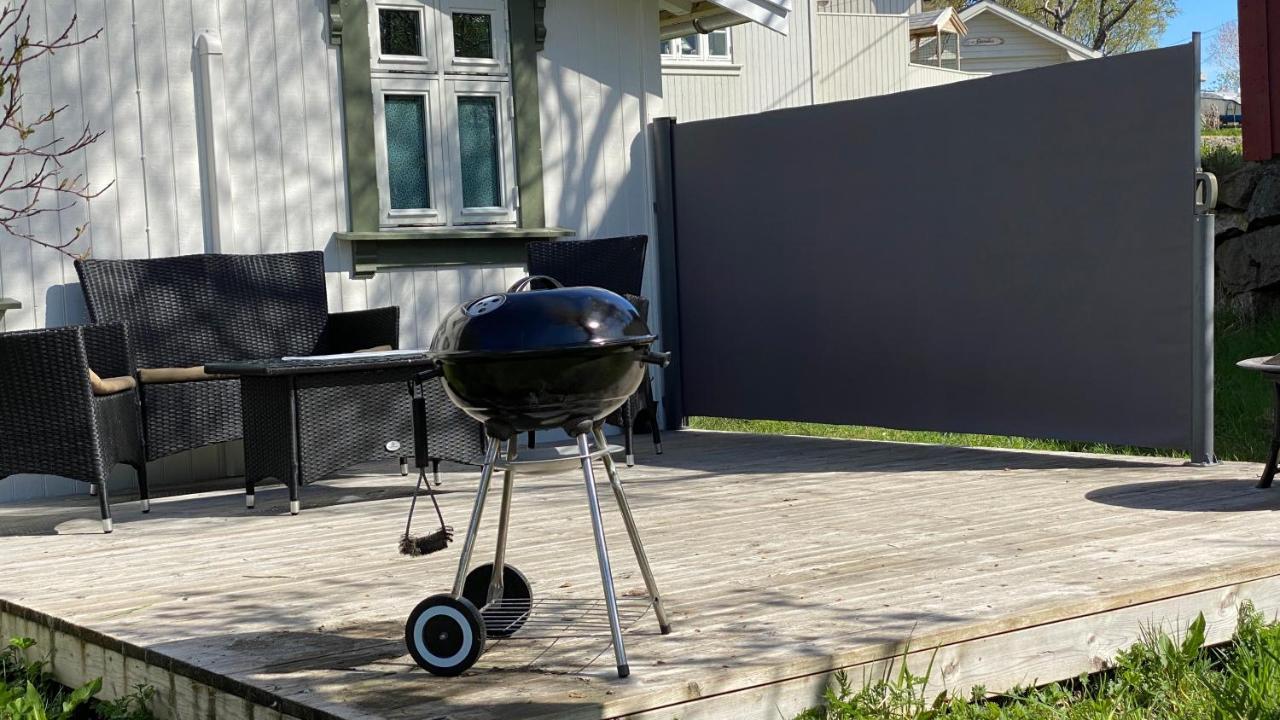 Nordlandshuset "Lottebakken", Ballstad In Lofoten Bagian luar foto