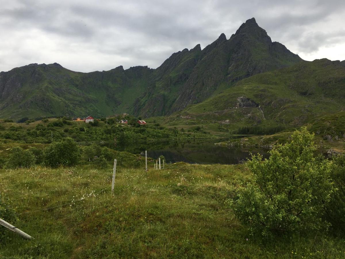 Nordlandshuset "Lottebakken", Ballstad In Lofoten Bagian luar foto